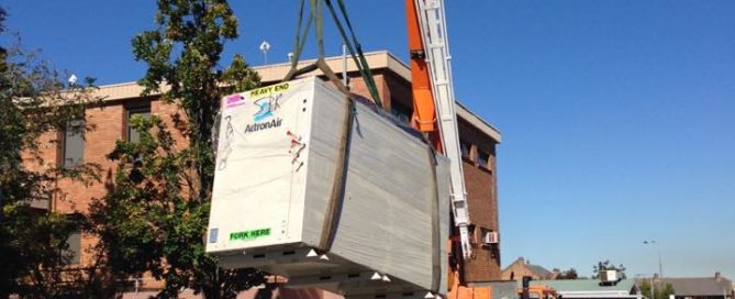 Aktron 45kw install - commercial air conditioning sydney